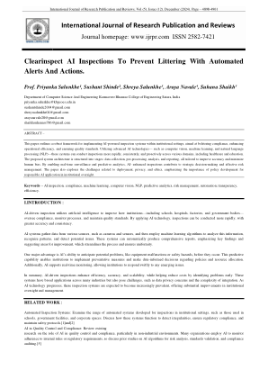 Clearinspect AI 检查可通过自动警报和行动防止乱扔垃圾。